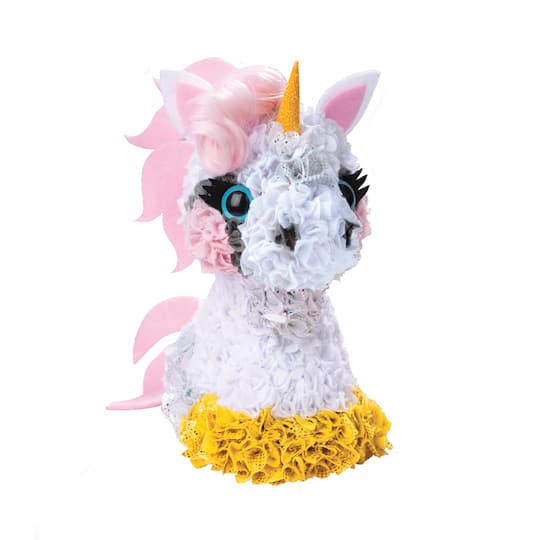 12 Pack: Assorted PlushCraft™ 3D Animal Kit